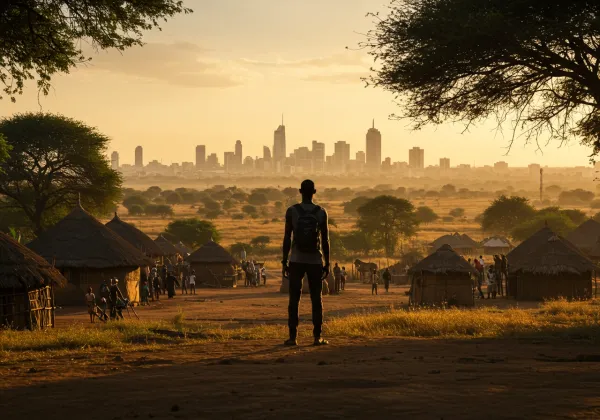 African village showcasing cultural heritage and traditional life